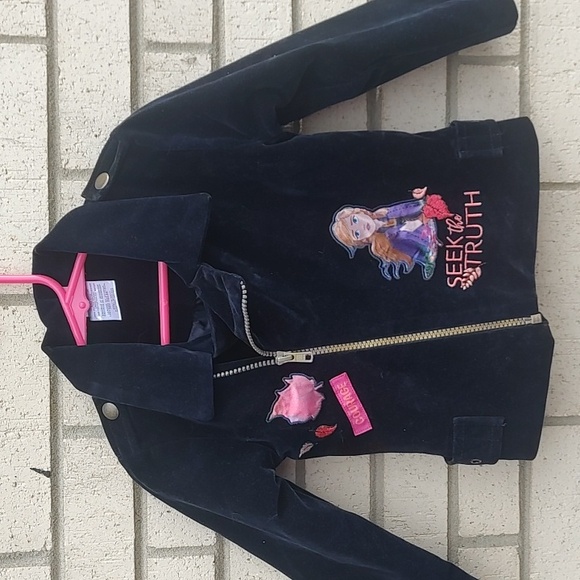 Disney Other - Disney,Seek The Truth, Jean Jacket with Embroidery